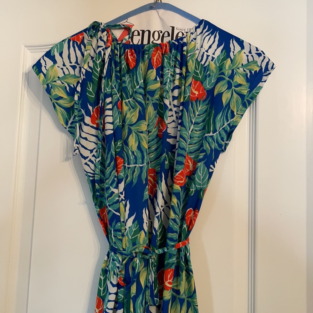 NWOT Vintage 70s 80s Young Hawaii Hawaiian maxi dress, one size